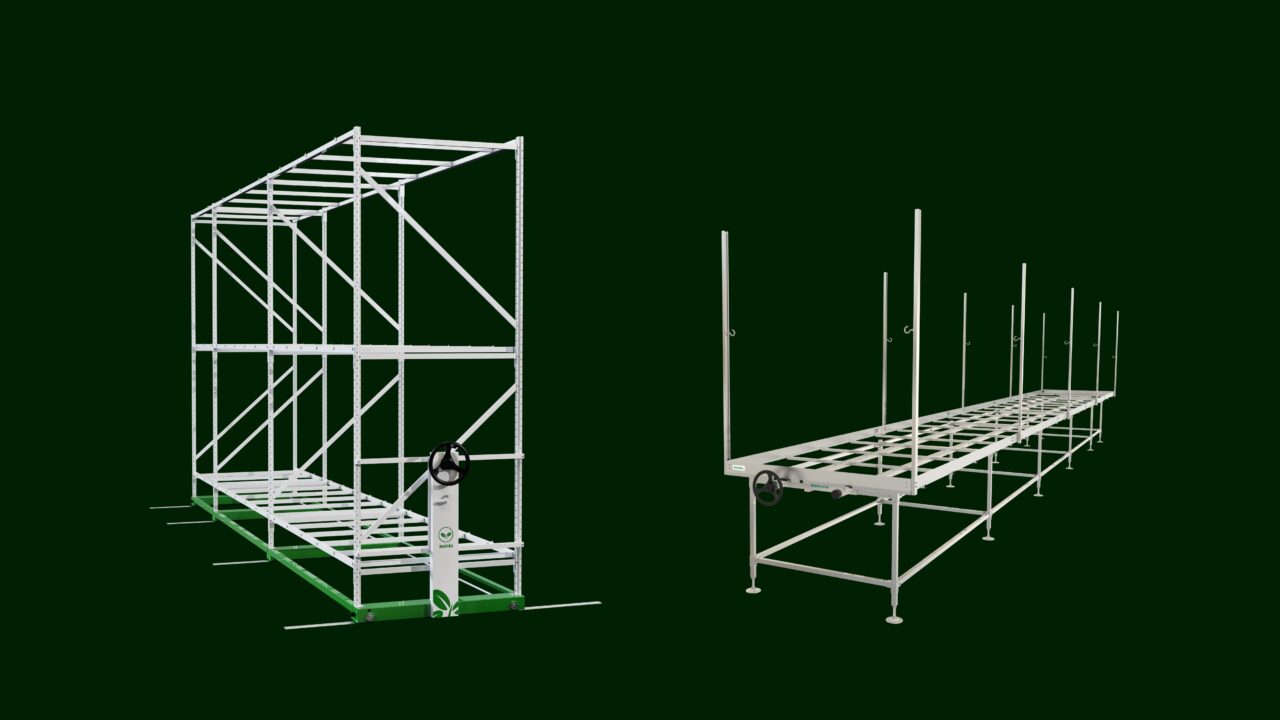 Mobile Grow Rack By Reinfa